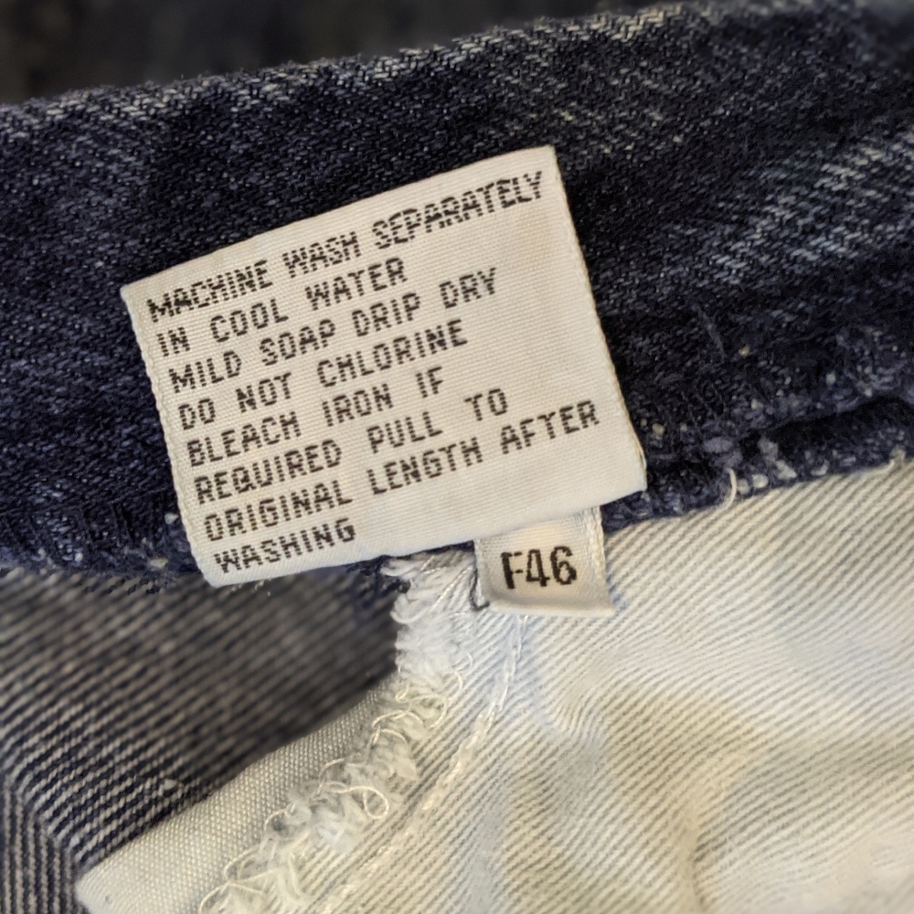 90s VINTAGE || Rio Denim Jeans || High Rise - Picture 6 of 7